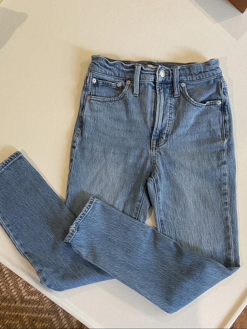 Madewell The Perfect Vintage Jean in Belbury Wash: TENCEL™ Denim Edition Size 23